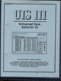 Universal Item Selector III