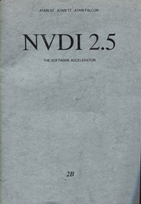 NVDI 2.5 The Software Accelerator