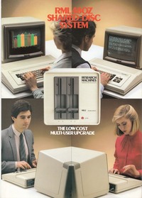 Research Machines - RML480Z Shared-Disc System - The Low Cost Multi-User Upgrade