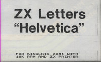 ZX Letters 