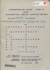 Understanding Waves Disc 3