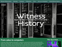 BBC Witness History LEO broadcast