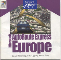 Microsoft AutoRoute Express Europe