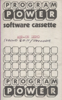Program Power Add-on Demo