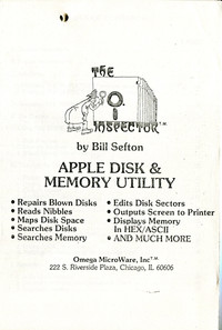 The Inspector - Apple Disk and Memory Utility
