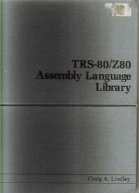 TRS-80/Z80 Assembly Language Library