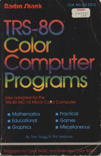 TRS-80 Color Computer Programs