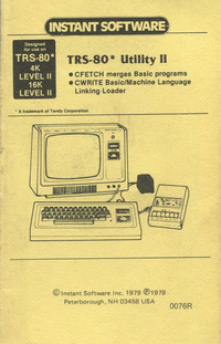 TRS-80 Utility II