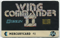 Wing Commander II Mercurycard
