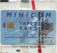France Telecom Minicom Telecarte (50 Units)
