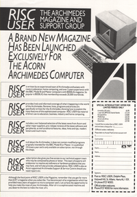 RISC User Flyer