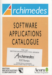 Archimedes Software Applications Catalogue