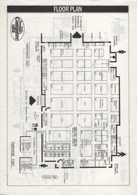 Floor Plan for the 8th Personal Computer World Show