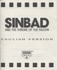 Sinbad and the Throne of the Falcon (Mirror Image)