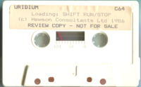 Uridium - Hewson (review copy)