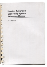 Harston Advanced Disk Filing System