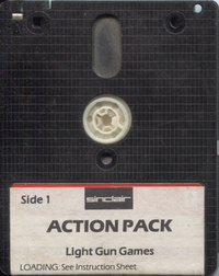 Sinclair Action Pack - Light Gun Games (Disk)