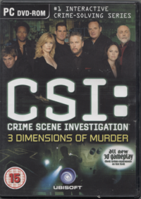 CSI: 3 Dimensions of Murder