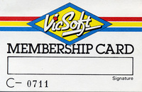 VicSoft - Membership Card