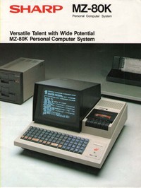 Sharp MZ-80K Personal Computer System