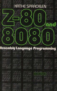 Z-80 and 8080 assembly language programming