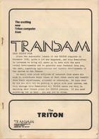 Transam Triton Newsletter April 1979