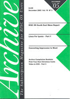 Archive - December 2005