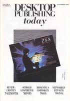 Desktop Publishing Today November 1987