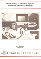 Model 990 Computer - Model 911 Video Display Terminal - Installation and Operation