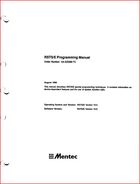 Mentec - RSTS/E Programming Manual (Replacement Pages)