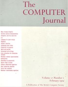 The Computer Journal February 1969