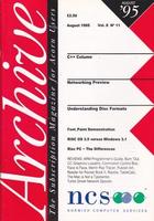 Archive - August 1995