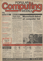 Popular Computing Weekly Vol 2 No 19 - 12-18 May 1983