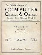 Dr Dobbs Journal of Computer Calisthenics & Orthodontia : Running Light Without Overbyte