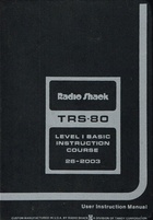 TRS-80 Level 1 Basic Instruction Course