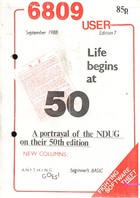 6809 User - Edition 7 - September 1988
