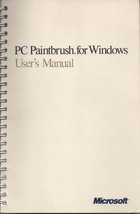 PC Paintbrush for Windows User's Manual