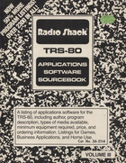TRS-80 Applications Software Sourcebook Volume 3