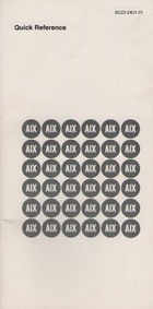 AIX Quick Reference Guide