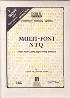 Multi-Font NTQ (ROM)