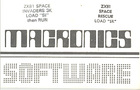 Space Invaders / Space Rescue