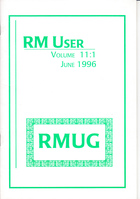 RM User Volume 11:1 - June 1996