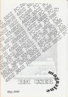 RM User Volume 4:1 - May 1989