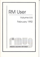 RM User Volume 6:6 - February 1992