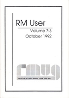 RM User Volume 7:3 - October1992