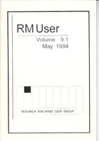 RM User Volume 9:1 - May 1994