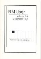 RM User Volume 9:4 -December 1994