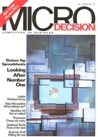 Micro Decision - March  1991
