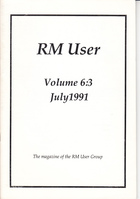 RM User Volume 6:3 - July 1991
