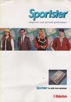 Sportster 14,400 Fax Modem Brochure